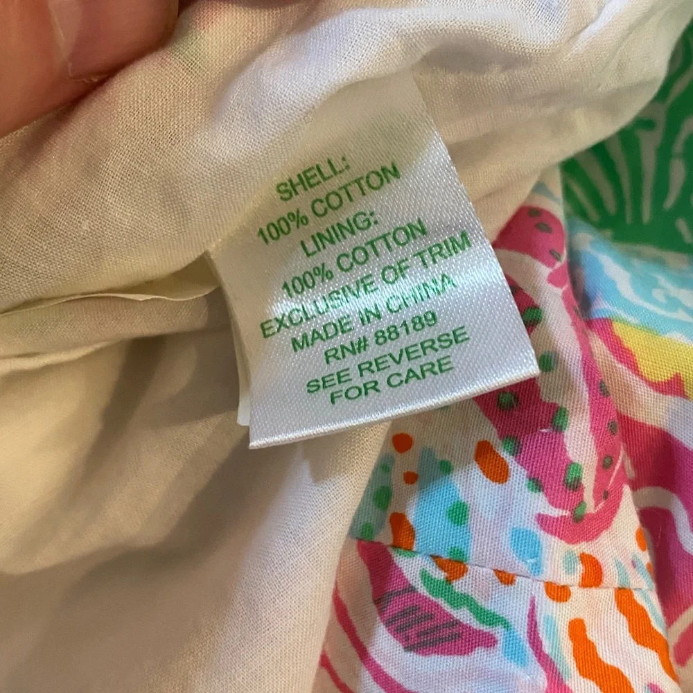 Lilly Pulitzer patchwork Mini Dress - Picture 4 of 5